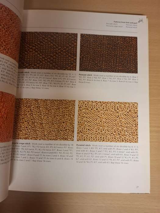 The Complete Stitch Directory (Knitting, crochet, embroidery, needlepoint) Hardcover