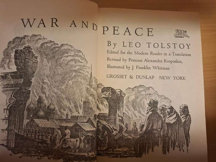 War and Peace : Leo Tolstoy  (Hardcover)