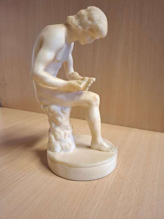 Spinario/Boy with Thorn Figurine - height 20cm width 12cm