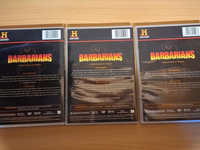 Barbarians - A Millennium of Terror - 3 Disc Set (Dvd)