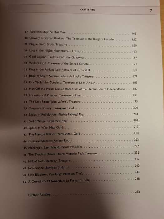 History`s Lost Treasures and the secrets behind them : Eric Chaline  (Paperback)