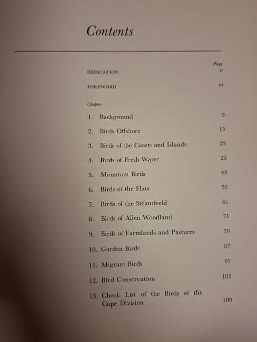 Some Birds of the Cape : J.M. Winterbottom and C.J. Uys (Hardcover)