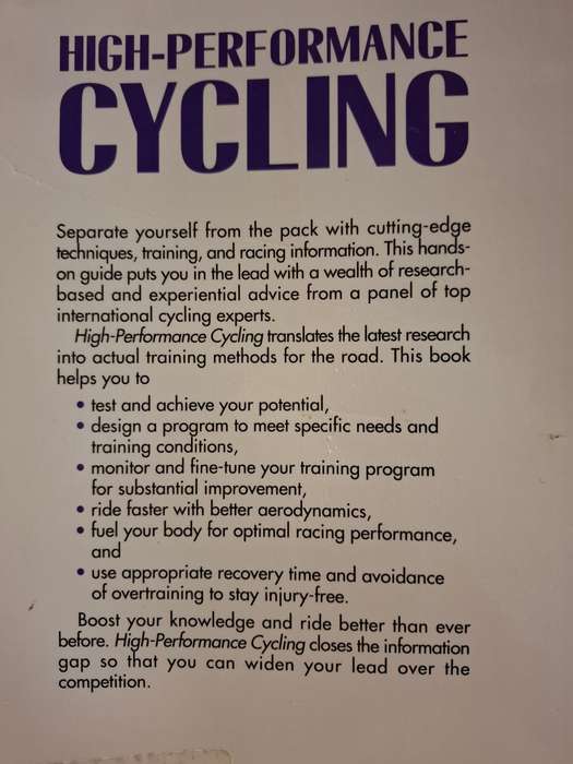 High-Performance Cycling : Asker E. Jeukendrup, PhD  (Paperback)