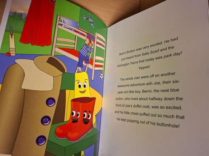 Bennie Goes to the Park and Learns how to Fly - The Duffel Coat Journals Book One by Jeenie Bean
