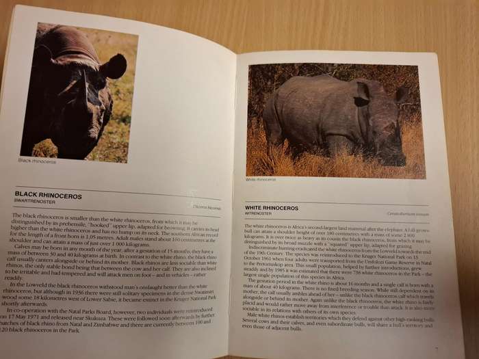 Animals of The Kruger National ParkG. De Graaff (Paperback)