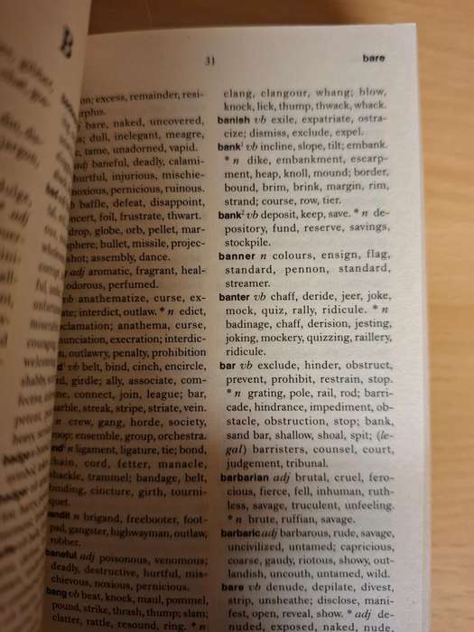 Webster`s English Thesaurus  (Paperback)