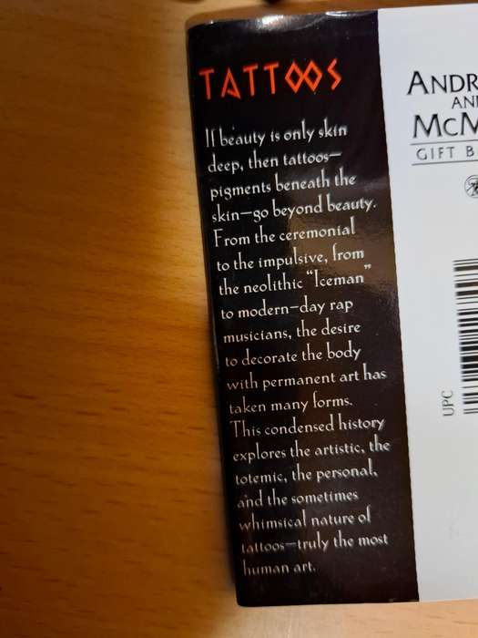 Tattoos - Coloring the human canvas  (Hardcover)
