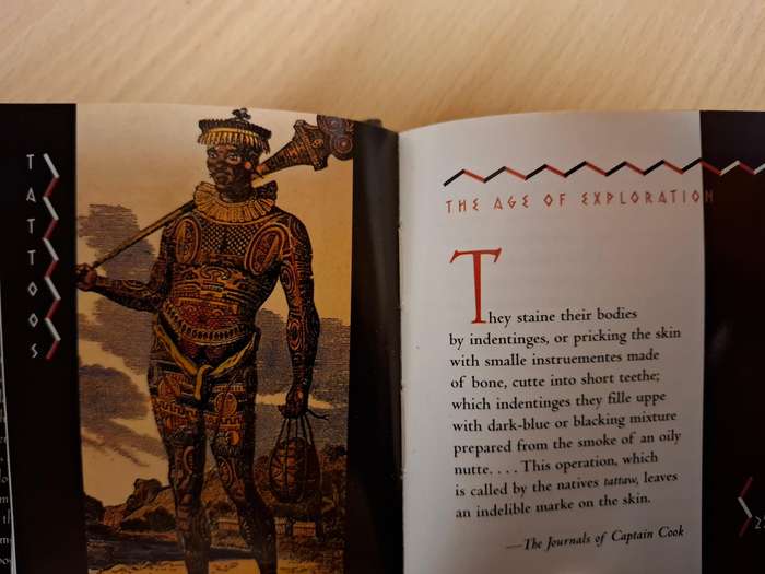 Tattoos - Coloring the human canvas  (Hardcover)
