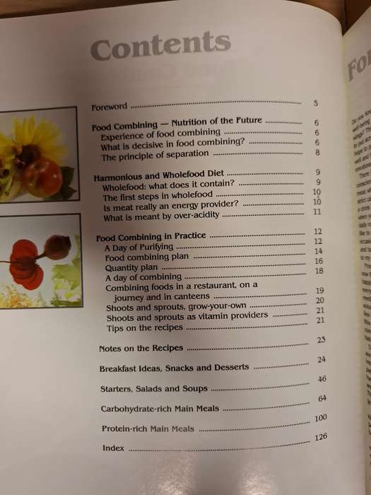 All Colour Food Combining Recipes : Ursula Summ (Hardcover)