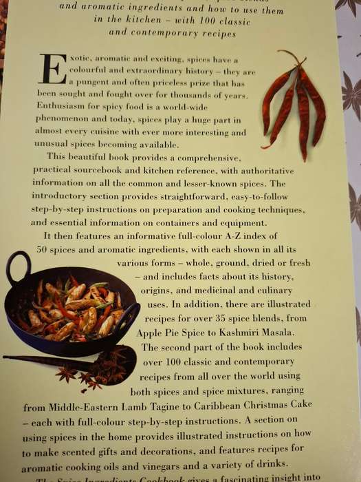The Spice Ingredients Cookbook : Sallie Morris and Lesley Mackley  (Hardcover)