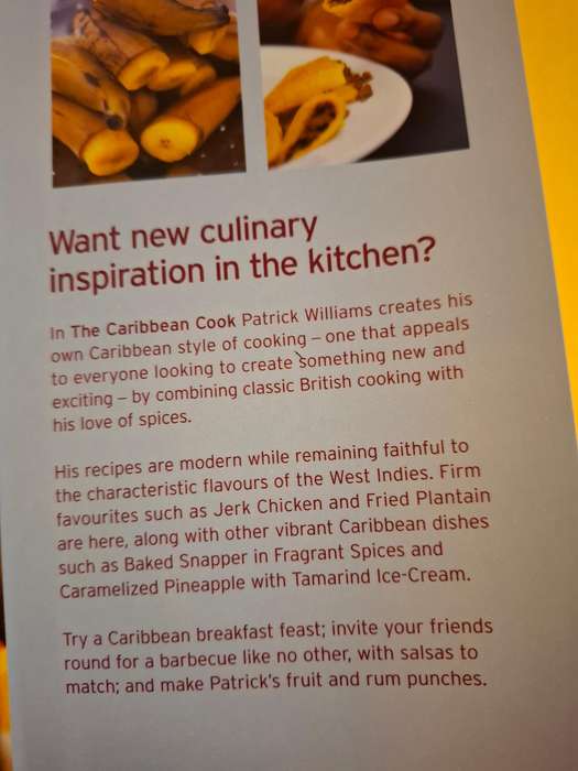 The Caribbean Cook : Patrick Williams  (Hardcover)