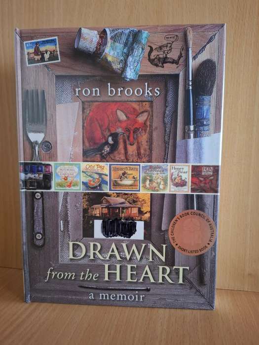 Drawn from the Heart - A Memoir : Ron Brooks  (Hardcover)