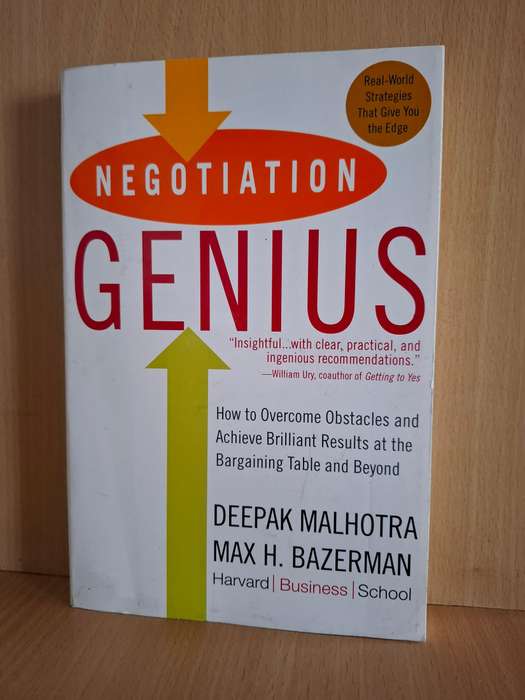 Negotiation Genius : Deepak Malhotra, Max H. Bazerman  (Paperback)