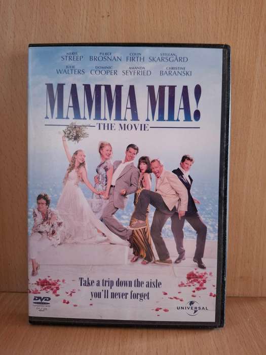 Mamma Mia - The Movie -  Dvd (Meryl Streep, Colin Firth, Pierce Brosnan)