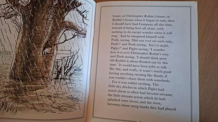 Piglet is Entirely Surrounded by Water : A.A. Milne  (Paperback)