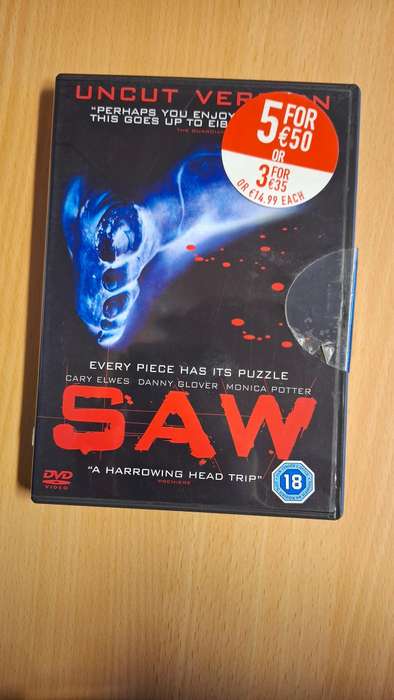 SAW - Dvd