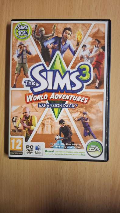 The Sims 3 World Adventures Expansion Pack (PC DVD ROM)