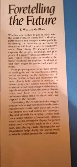 Foretelling the Future : T. Wynne Griffon  (Hardcover)