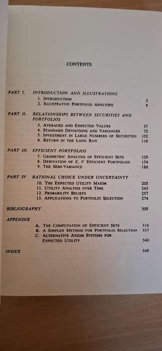 Portfolio Selection - Efficient Diversification of Investments : Harry M. Markowitz  (Paperback)