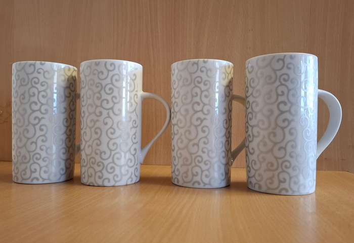 Set of 4 Coffee Mugs