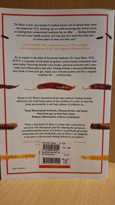 Healing Arthritis - Susan Blum M.D., M.P.H.(Paperback)