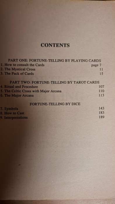 Fortune-Telling with Playing Cards, Tarot Cards, Dice   (Paperback)