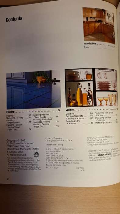 Black & Decker Home Improvement Library - Kitchen Remodelling  (Hardcover)