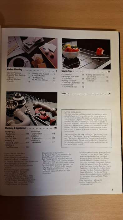 Black & Decker Home Improvement Library - Kitchen Remodelling  (Hardcover)