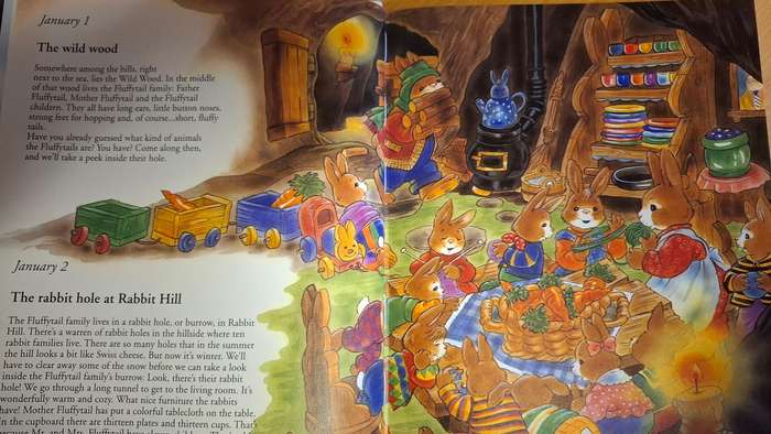 365 Bedtime Bunny Tales  (Hardcover)