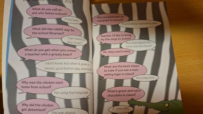 The Usborne Book of Really Awful Jokes about School and Other Stuff  (Paperback)
