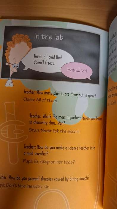 The Usborne Book of Really Awful Jokes about School and Other Stuff  (Paperback)
