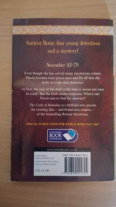 The Roman Mysteries - The Code of Romulus : Caroline Lawrence  (Paperback)