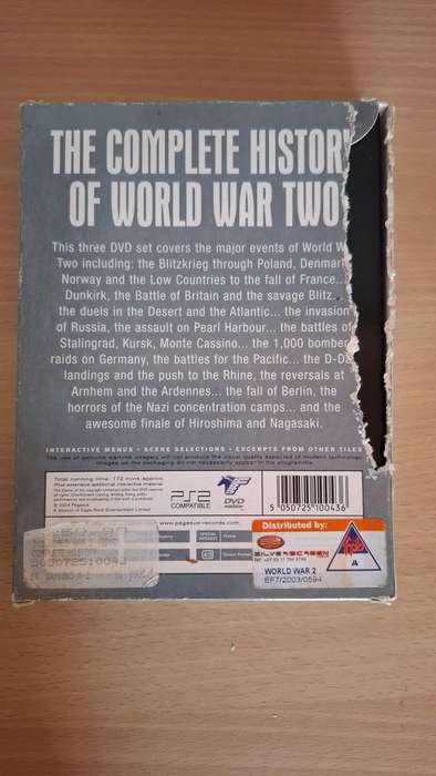 The Complete History of World War Two - The War File - Dvd  (3 discs)