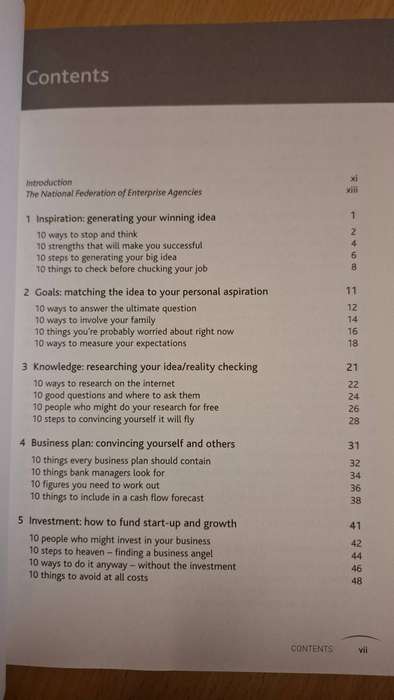 The Entrepreneur`s Book of Checklists-1000 tips to help you start and grow your business: R. Ashton