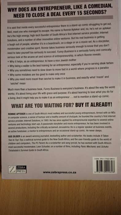 Ronnie Apteker`s Funky Business - The Secrets of an Accidental Entrepreneur (Paperback)