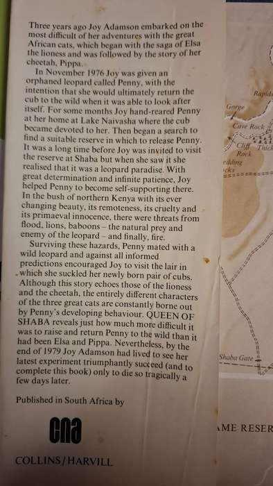 Queen of Shaba - The Story of an African Leopard : Joy Adamson (Hardcover)