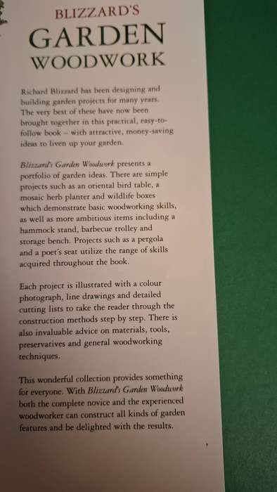 Blizzard`s Garden Woodwork - Stylish outdoor projects made easy : Richard Blizzard (Hardcover)