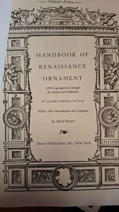 Handbook of Renaissance Ornament : Albert Fidelis Butsch  (Paperback)