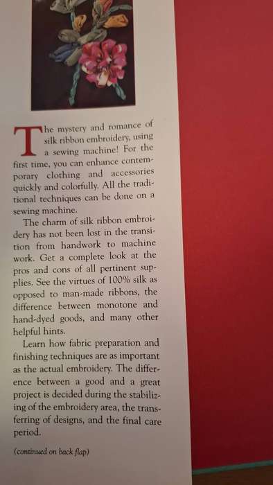 Silk Ribbon Machine Embroidery : Nancy Bednar  (Hardcover)