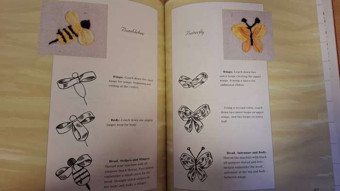 Silk Ribbon Machine Embroidery : Nancy Bednar  (Hardcover)