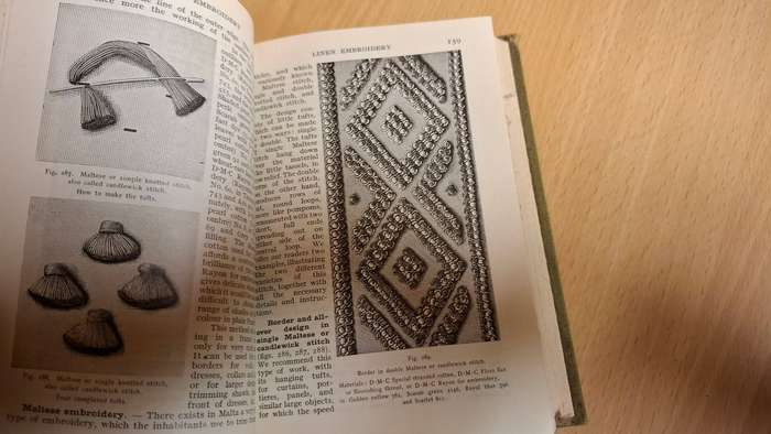 Encyclopedia of Needlework by TH. De Dillmont  (Hardcover)