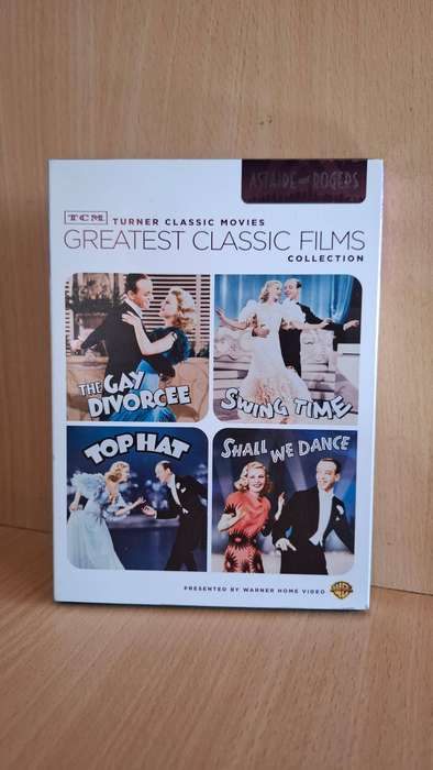 TCM CLASSIC FILMS - The Gay Divorce/Swing Time/Top Hat/Shall We Dance - Dvd   (4 discs)