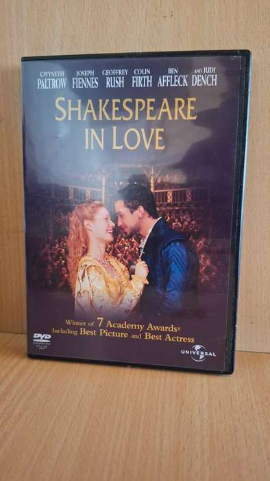 Shakespeare in Love - Dvd  (Gwyneth Paltrow, Joseph Fiennes, Colin Firth)