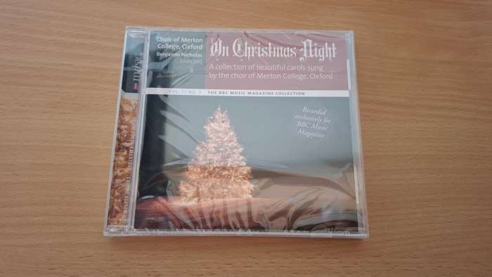 On Christmas Night - Beautiful Carols Sung by the Choir of Merton College - CD  (NEW CONDITION)