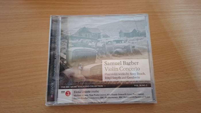 Samuel Barber - Violin Concerto - CD  (NEW CONDITION)