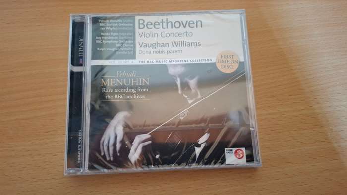 Beethoven - Violin Concerto - Vaughan Williams - CD (NEW CONDITION)
