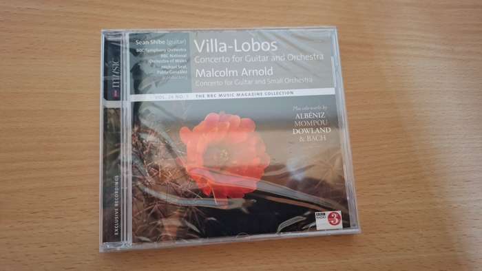 Villa-Lobos & Arnold - Guitar Concerto - CD  (NEW CONDITION)