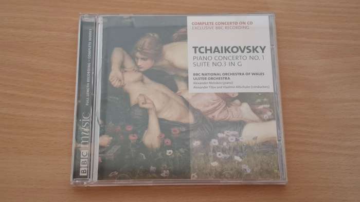 Tchaikovsky Piano Concerto No. 1 Suite No. 3 in G - CD