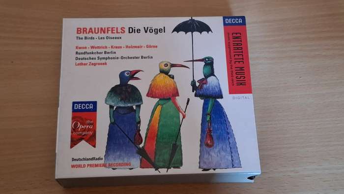 Braunfels Die Vogel -The Birds - Les Oiseaux - CD  (2 discs)