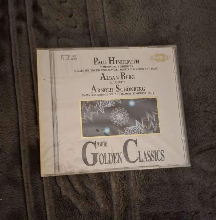 Golden Classics - Paul Hindemith, Alban Berg, Arnold Schonberg - CD (NEW CONDITION)